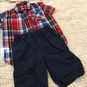 Top and shorts for BOYS
